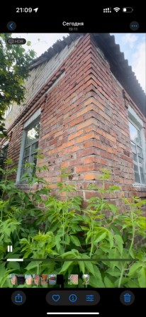 Продам целый дом 70 м2 , кирпичный с газом , 10 соток - фото 1