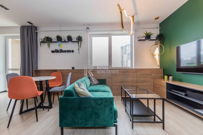 Аренда квартиры Киев 1к 41м2 ЖК Сирецькі сади Подольский - фото 1
