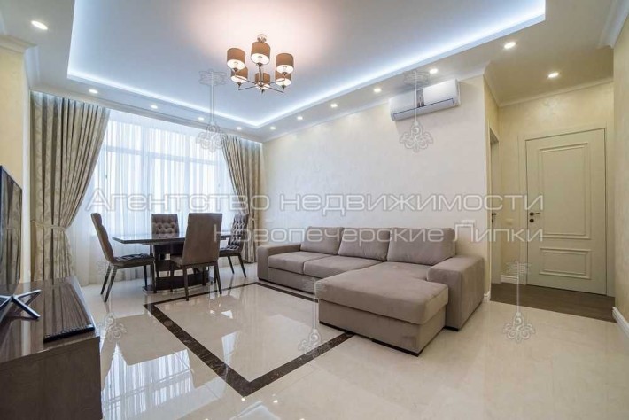 Аренда 3х комнатной 90м2 квартиры Драгомирова, 17 Новопечерские Липки - фото 1