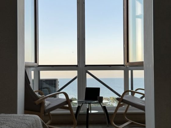 Подобово 2-кімнатна квартира у моря з панорамним видом Чорноморськ