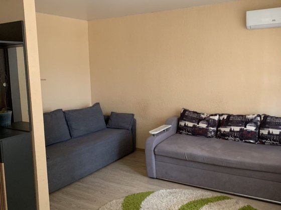 Студийная  квартира  на первый линии у моря Черноморск