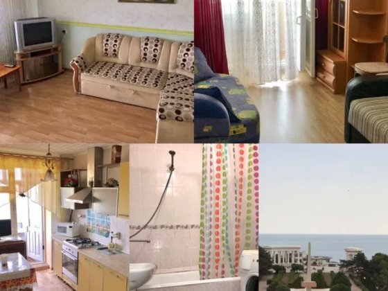 Сдам 2-х комнатную квартиру , море через дорогу. Черноморск