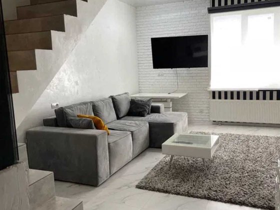 Уникальная 2-этажная квартира с ТЕРРАСОЙ на крыше. Посуточно, почасово