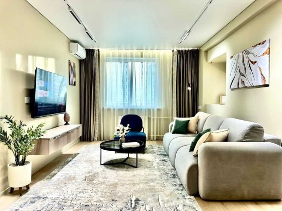 Новый 2-ком. ЛЮКС. Квартира посуточно, почасово. Центр. Подобово