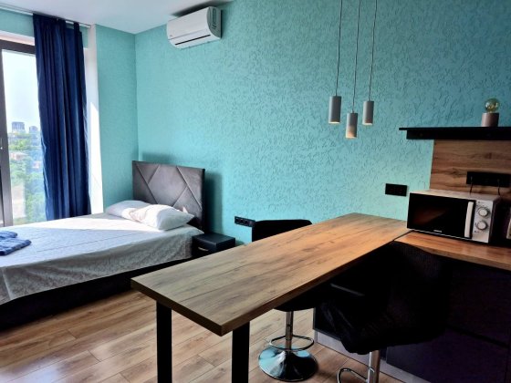 Сдам евро апартаменты в ЖК Бартоломео посуточно, панорамный вид Дніпро