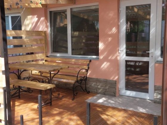 Апартаменти з терасою для 4 осіб Русская Поляна