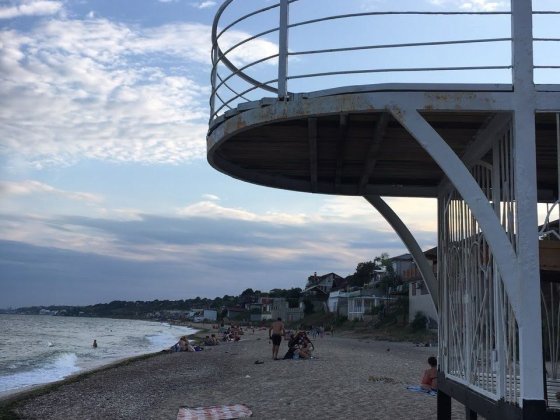 Двухэтажный причал на берегу моря. Первая линия! Одеса