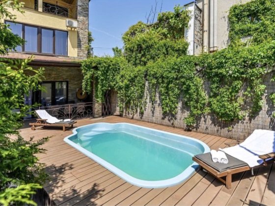 СДАМ Посуточно ДомС Бассейном в Стиле HI-tech/13 фонтана/Рыба/Кораблик Одесса