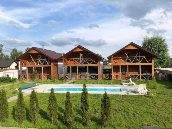 Посуточная аренда 2 эт.сруба 80 кв.м. с сауной  в с.Осещина,КГ Синевир Осещина