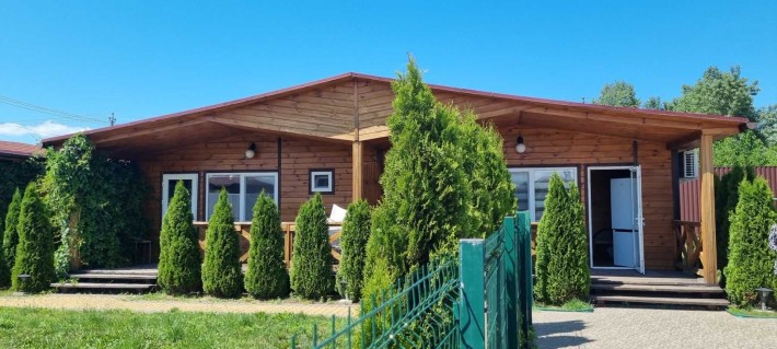 Посуточная  аренда 1 эт. сруба -дуплекса 40 кв.м. в с.Осещина - фото 1