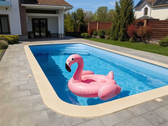 Престижный дом с большим бассейном в сосновом бору, море 2 минуты Ліски