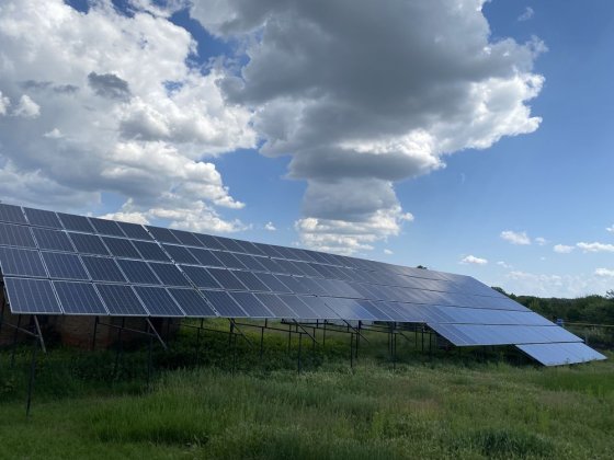 Наземна сонячна станція 30 квт з будинком Александрия