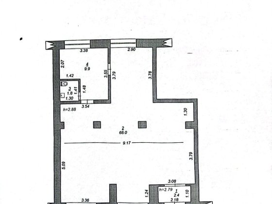 Магазин 82.1м2, вул.Червона Бердичів