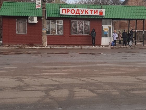 Магазин на зупинці ТПО Нежин