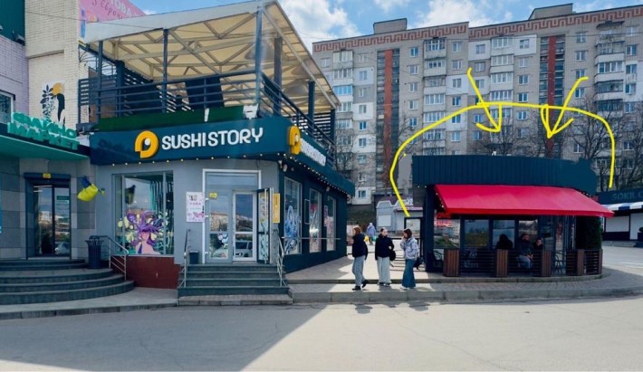 Стильне кафе Незалежності 57 , площа 60м2, біля Файно Маркет, Фонтани - фото 1