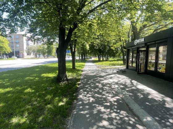 Продаж комерційного приміщення 30м2 фасад Київський Шлях початок міста Борисполь