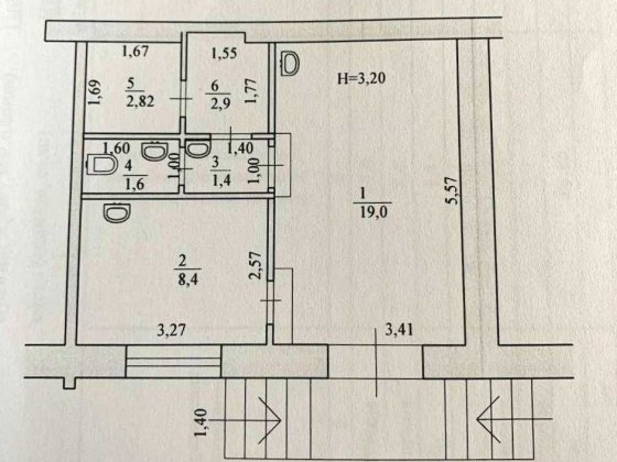 Продается салон красоты в центре Югока Кривий Ріг