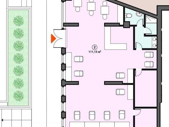 Продаж комерційного приміщення 111 м² | Власний вхід | Центр міста