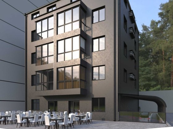 Продам 132 кв.м, два входи, стеля 4,20м - центр міста, новобудова Рівне