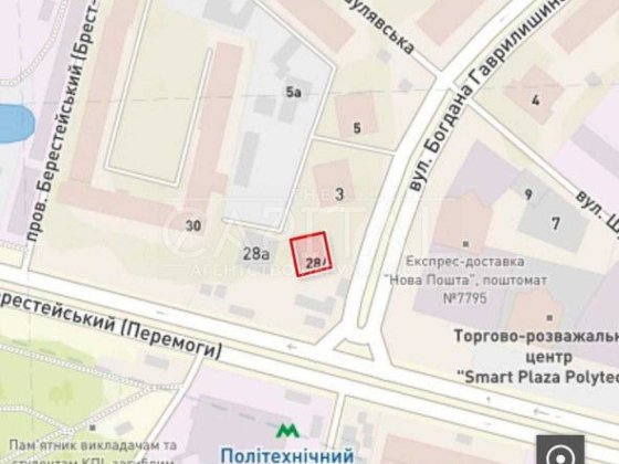 Продаж / Офіс / Берестейський КПІ Політехнічний / TOP локація Київ