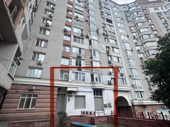 Продаж БЕЗ% Фасад нежитлове 1поверх 145м2 вул С. Руданського 4-6 Київ