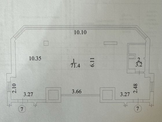 Продаж офісу, приміщення ЖК Адамант, м. Вокзальна Київ