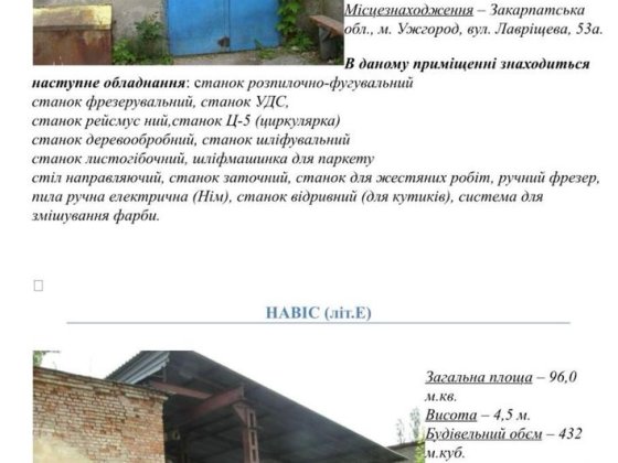 Продаж заводу Ужгород