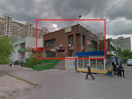 Дарницький, фасадні приміщення (магазин) 123,2 м2, Харківське шосе 172 Київ