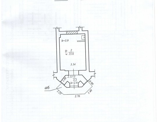 Нежитлове приміщення №1001, площею 18,9 кв.м у  м.Дніпро Дніпро