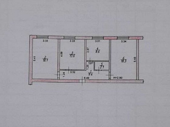 Продажа помещения без ремонта, 70м, ул. Кирпичная, Шевченковский