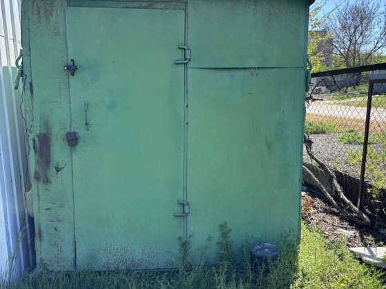 Будівницкий домик металевий кунг