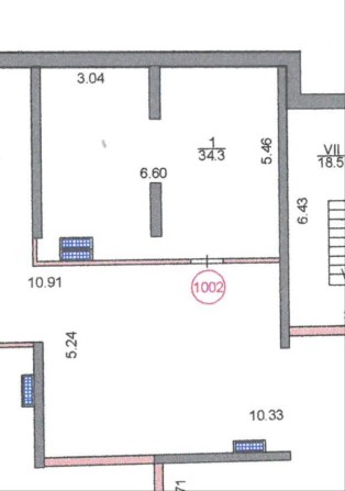 Продам нежитлове приміщення 34,3м.кв - фасад, окремий вхід цоколь - фото 1