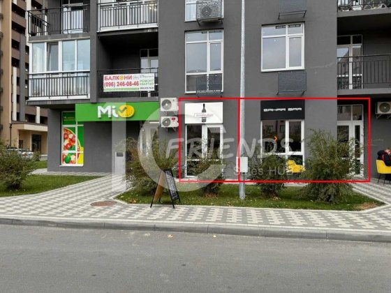 Кришталеві Джерела Комерційне приміщення з орендарями Теремки Авеню 42 Київ