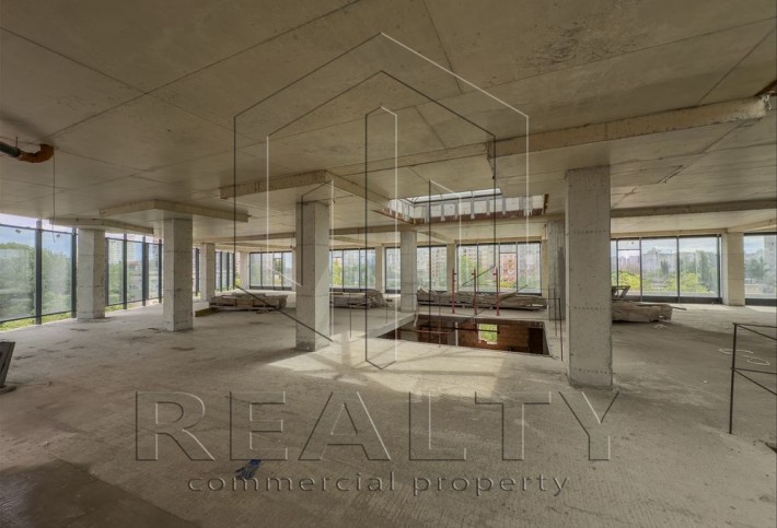 Продам офис 922м open space на Фонтане, 6 этаж нового БЦ - фото 1
