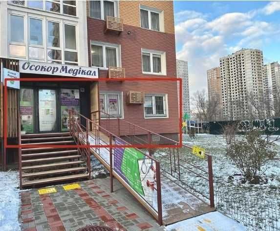 Продаж нежитлового приміщення, фасад Осокорки - фото 1