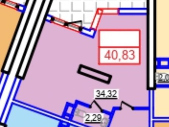 Офисное помещение 41 кв.м в Кадорр Сити на Краснова Одеса