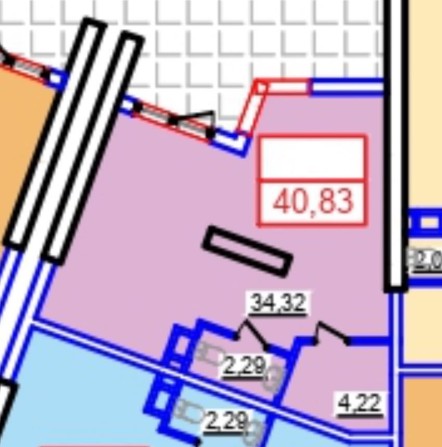 Офисное помещение 41 кв.м в Кадорр Сити на Краснова - фото 1
