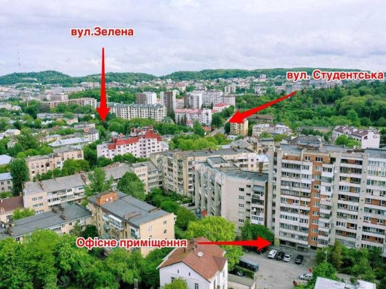 Продаж офісного фасадного приміщення, вулиця Родини Крушельницьких Львів