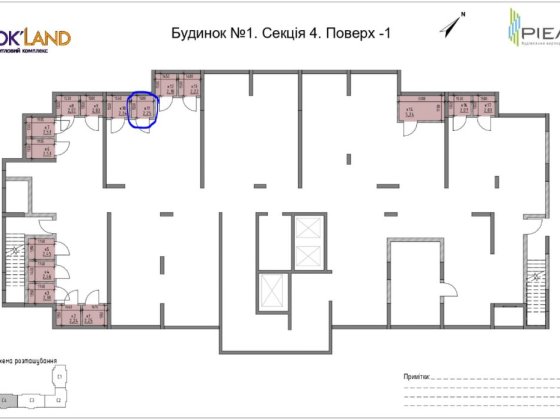 Кладовка ЖК Окленд 2,25 м2, ( Комірка жк OK’LAND) від ВЛАСНИЦІ Киев