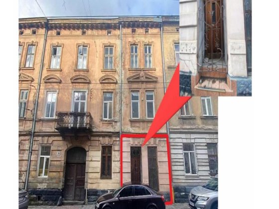 Фасадне приміщення вул. Шептицьких, м. Львів 70 м2 ВЛАСНИК комісія-0%. Львов