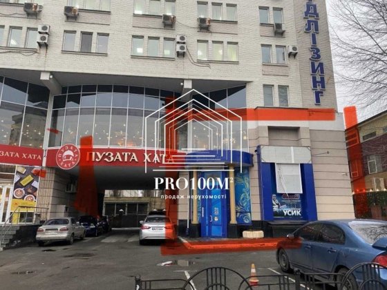 Продаж комерційне приміщення, офіс НФ Лукʼянівка, вул Іллєнка фасад Київ