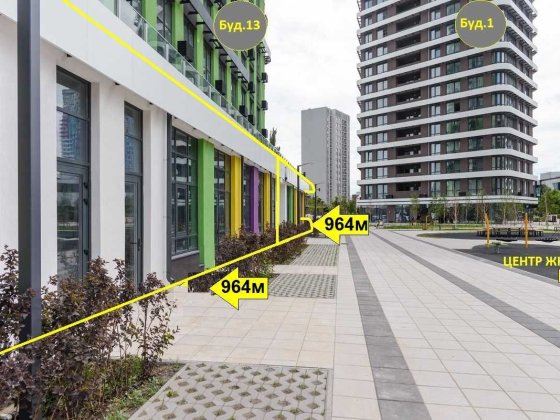 964м, 1 поверх, ТОП локація, ЖК GREAT, 5000 кв, Дніпровська набережна Київ