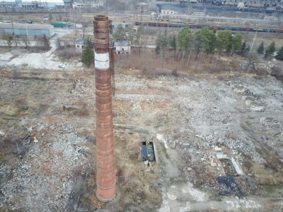 Димова труба, вишка, радіовишка + 21сот. землі комерція Ладижин