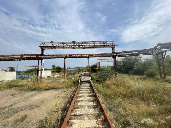 Площадка, ж.д ветка, повышенный путь Одесса