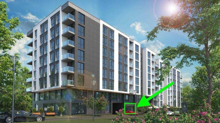 Продаж фасадного приміщення 180м2 в ЖК на Перфецького \ В.Великого - фото 1