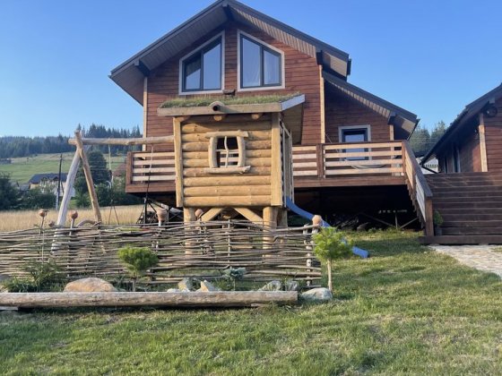 Котеджі в Карпатах Поляниця , сауна, чан. Поляница