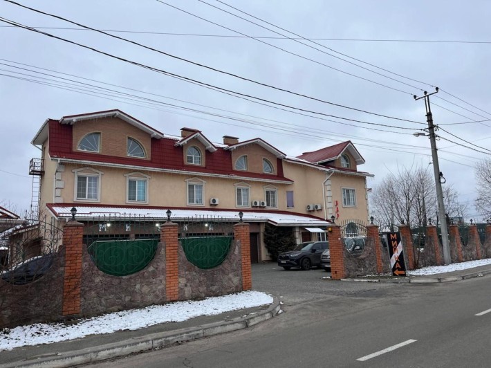 5 км від Києва. 1350 м2. Готельно-ресторанний комплекс - фото 1