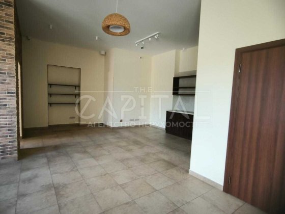 Продажа 58м Фасад ЖК София ул. Толстого с ремонтом опенспейс 1й этаж Софіївська Борщагівка