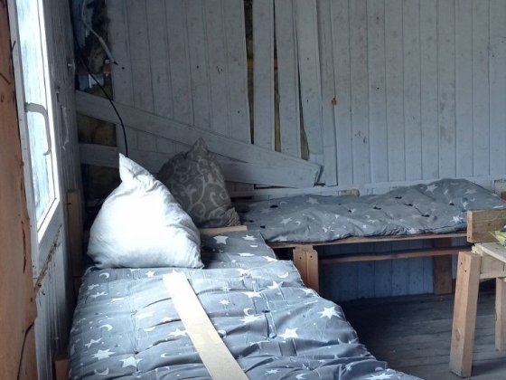 Вагон для строителей Погребы