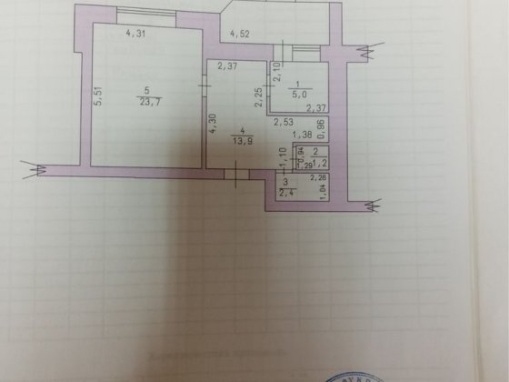 Продам Офисное помещение 42м2, с ремонтом Великодолинское Великодолинское